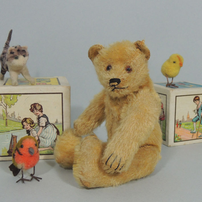 Cutest 1920’s Steiff Teddy – Old Puppets n Bears